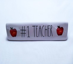 Rae Dunn #1 Teacher Paperweight, Desk Accessories, New - £7.47 GBP