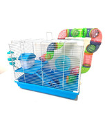 2-Levels Dwarf Hamster Habitat Rodent Gerbil Mouse Mice Rats Small Anima... - $71.99