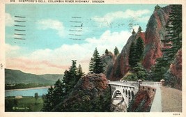 Vintage POSTCARD SHEPPARDS DELL Four Domes COLUMBIA RIVER OREGON Stamped... - $1.98