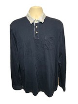 Vineyard Vines Adult Large Blue Long Sleeve Pocket Shirt - £17.76 GBP