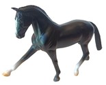 Vtg Breyer Reeves Horse Figurine Toy Black White Feet 2.5&quot; Miniature  - $9.76