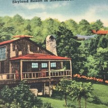 Skyland Resort Vintage Postcard Shenandoah National Park Linen Virginia - £7.93 GBP