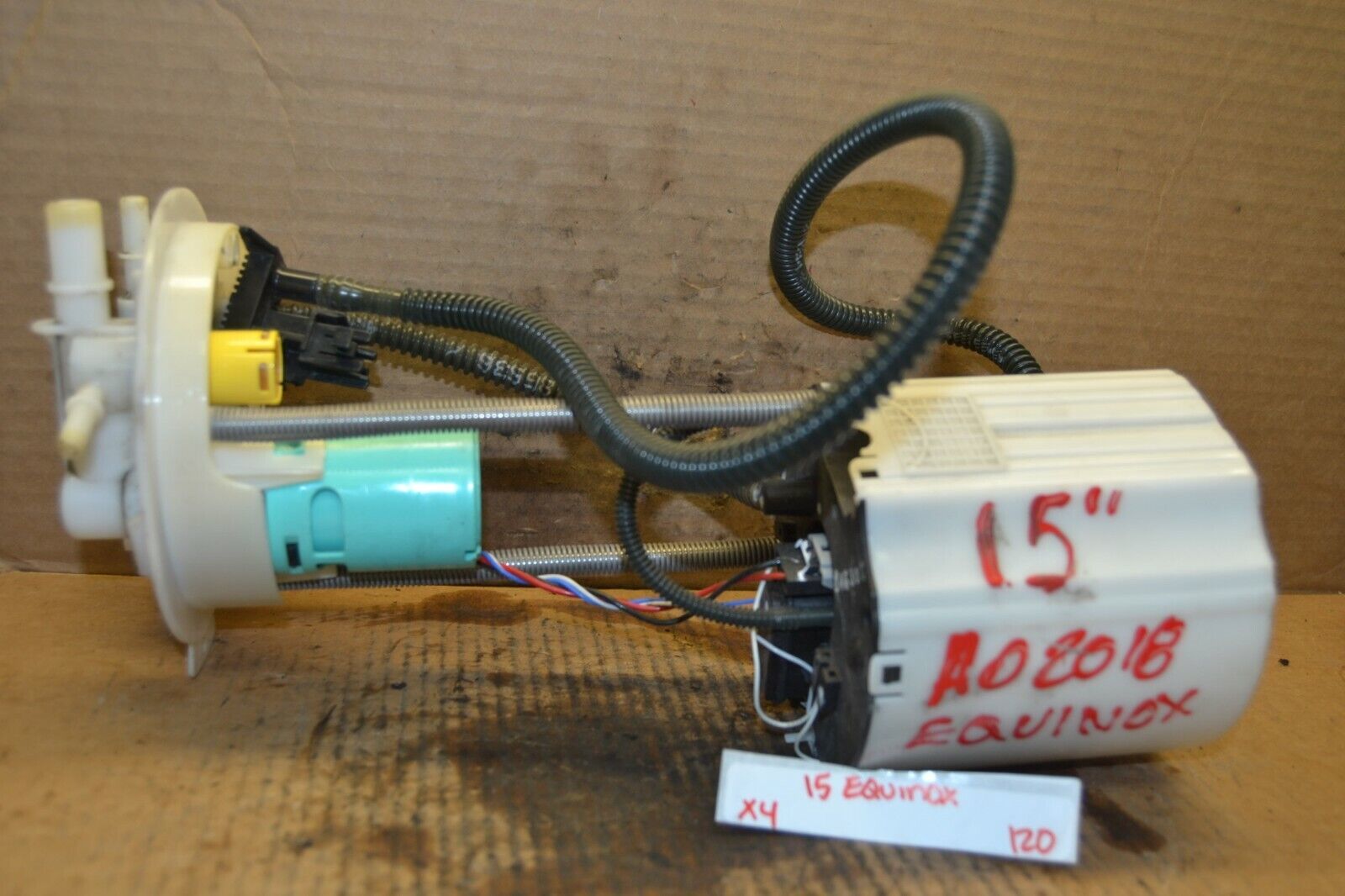 10-17 Chevrolet Equinox Terrain Fuel Pump OEM 13591554 Assembly 120-X4 - $45.99