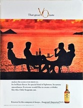 SEAGRAM&#39;S IMPORTED V.O. - Canadian Whisky - Beach - 1964 VTG Print Ad - €9,88 EUR