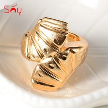 Sunny Jewelry Big Ring  New Design High Quality Copper New Ring Jewelry For Wome - £14.81 GBP