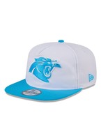Men&#39;s Carolina Panthers New Era White/Blue NFL Training Camp Golfer Snap... - $649.74 MXN