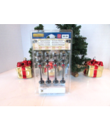 Lemax 54005 Set of 4 Lamposts with Holiday Wreaths Battery Operated L134 - $25.35 CAD