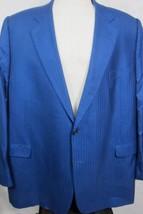 STUNNING Jack Victor Loro Piana Cashmere Cloud Royal Blue Sport Coat 54XL - £71.92 GBP