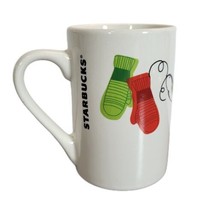 Starbucks MUG Coffee Tea Cup Christmas Winter Mittens Love Bird Dove 10o... - $9.99