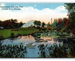 Conservatory and Lily Pond Lincoln Park Chicago Illinois IL UNP DB Postc... - $2.92