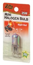Zilla Mini Halogen Bulb Night Red - 25 watt - £10.96 GBP