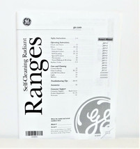 2007 GE Radiant Range Use &amp; Care Guide &amp; Installation (49-80463) {4786} - £9.28 GBP