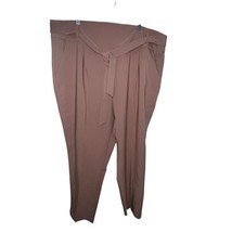 Torrid High Waisted Tie-Front Skinny Pants Taupe Crop Womens Plus Size 2... - $28.51