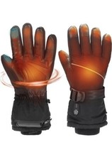 Heated Gloves for Men Women 7.4V Battery Rechargeable Heated Ski Gloves MEDIUM - £15.45 GBP