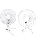 Optimus 6 in Convertible Personal Clip-on/Table Fan in White - €76,94 EUR