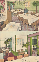 Dallas Texas Tx~Joe Yee CAFE-CHINESE Family DINNERS~1952 Vintage Postcard - £14.18 GBP