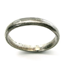 vintage old plain Large foot toe ring Pure Sterling Silver 24Cm - £14.97 GBP