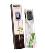 4-in-1 Soil Moisture Meter Digital Plant Temperature/Soil Moisture/PH Me... - $29.65