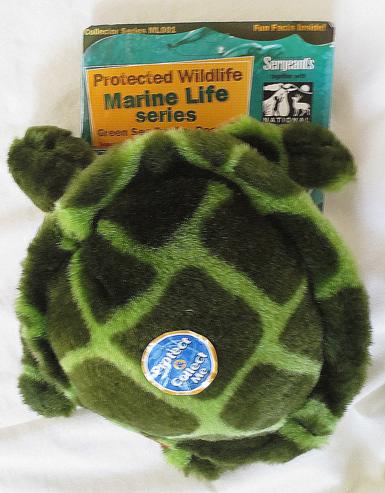 Sergeants/National Wildlife Federation Marine Life Series Green Sea Turtle 10-in - $19.95