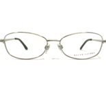 Ralph Lauren Eyeglasses Frames RL5033 9001 Silver Oval Cat Eye Wire 51-1... - $46.53