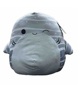Sachie The Gray Whale Shark Squishmallow Stuffed Animal 16 Inch New With... - £40.31 GBP