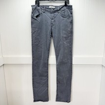 Fidelity Jeans Mens 33x35 Jimmy Slim Straight Gray Steel Denim Tencel St... - £39.86 GBP