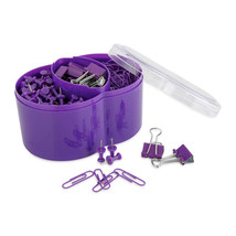 Esselte Wow Pin and Clip Set (Purple) - £25.74 GBP