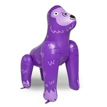BigMouth Giant Purple Ape Inflatable Kids Yard Sprinkler Easy Setup Over 6 ft - £43.82 GBP