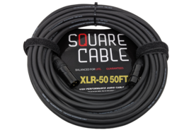 SquareCable XLR-50 | 50ft XLR to XLR Cable *MAKE OFFER* - £26.03 GBP