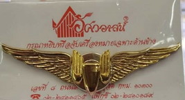 Wings Royal Thai Army Metal Badge Pin Rare - $36.19