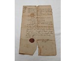German 1839 Gottfried Heinrich David Hamister Religious Document - £156.44 GBP