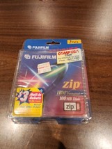 2 FUJI FUJIFILM 100 MB Zip Drive Disks IBM Formatted NEW Sealed - £6.10 GBP