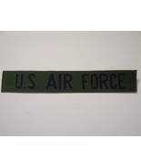 USAF BRANCH OF SERVICE NAME TAPE SUBDUED COLOR NEW - $4.10 CAD