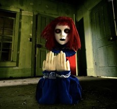 Halloween Prop Creepy Animated Peekaboo Doll (wf) j8 - £391.51 GBP