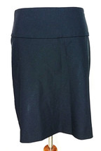 Cache Womens Skirt Size 4 Black Career A Line Evening Knee Length Work - £7.70 GBP