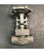 OMB 810 Gate Valve 3/4&quot; Class 800 Socket Weld Ends A105N Forged Steel Trim - $34.99