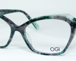 OGI Evolution 9241S 2197 Alpin Grün Einzigartig Brille 53-16-140 Italien - $135.62