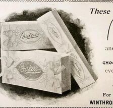 Winthrop Baker Chocolates Bon Bons Advertisement 1897 Victorian Baking D... - $19.99