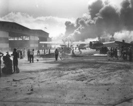 Hickam Field damage after Japanese attack on Pearl Harbor Hawaii New 8x1... - $8.81