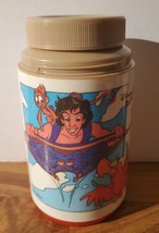 Vintage Disney Aladdin Thermos By Aladdin From Lunchbox No Cup - £9.80 GBP