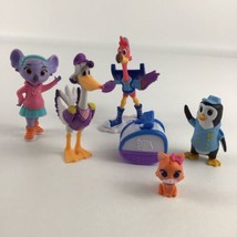 Disney Junior TOTS PVC Figures Topper 6pc Lot KC Koala Freddy Flamingo Toy - £19.43 GBP
