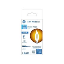 GE LED Light Bulbs, CA11 Decorative Candle Bulbs, 60 Watt Replacement, Soft - $252.13 MXN