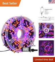 Versatile 164FT LED Halloween Lights – Indoor/Outdoor – 8 Modes &amp; Storag... - $34.50
