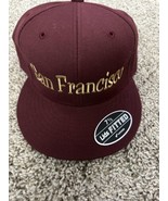 Lids San Francisco Hat Cap Sports outdoors Fitted Size 7 1/2 Embroidered - £17.44 GBP