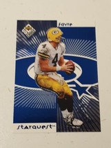 Brett Favre Vonnie Holliday Green Bay Packers 1998 Upper Deck Starquest Card - £0.78 GBP