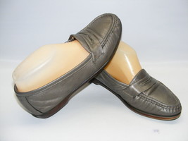 SAS Tripad Comfort Women&#39;s 9 M Penny Loafer Flat Shoes Gray Moc Toe Slip... - £14.90 GBP