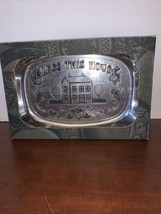 NEW WILTON ARMETALE &quot;BLESS THIS HOUSE&quot; BREAD PLATTER NEW IN BOX 9 1/2&quot; x... - £16.40 GBP