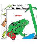 Endangered Species Learning Coloring Book --eBook-- (pdf) Animal Colorin... - €1,70 EUR
