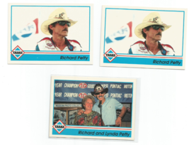 Richard Petty &amp; Lynda 1992 Traks Racing CARDS-LOT Of Three (3) Cards #85 &amp; #200 - £3.90 GBP