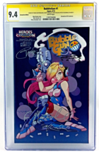 BUBBLEGUN #1 CGC 9.4 SS Signed 4X Heroscon Variant 1:250 Minor Cracks on... - €201,09 EUR
